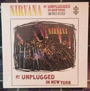 NIRVANA Unplugged in New York 500 Piece Puzzle